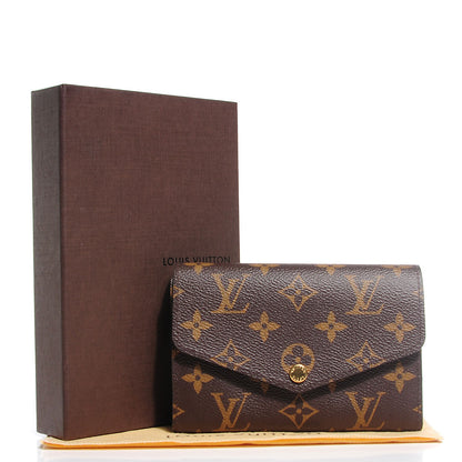 Louis Vuitton Monogram Sarah Compact Wallet 5 of 8
