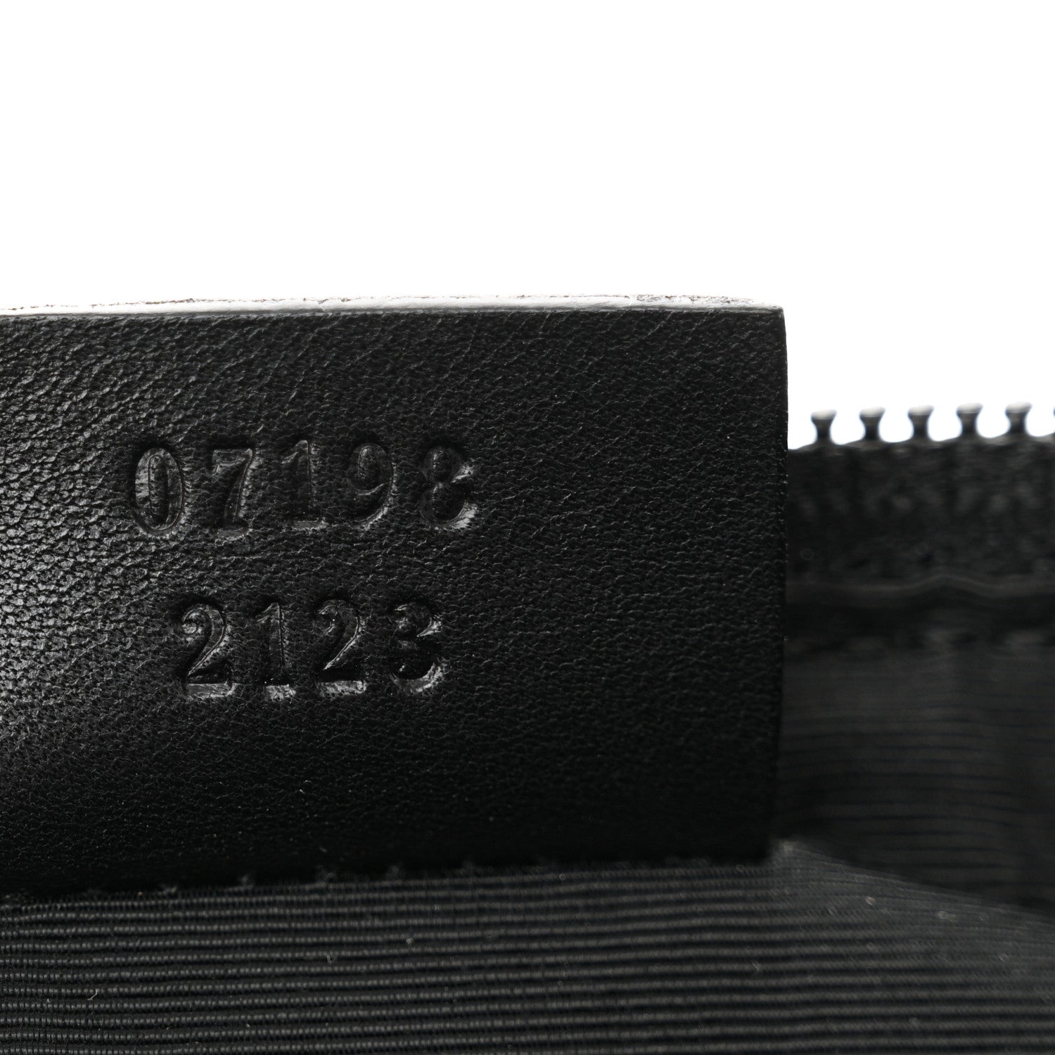 Gucci Denim Monogram Boat Pochette Black 7 of 11