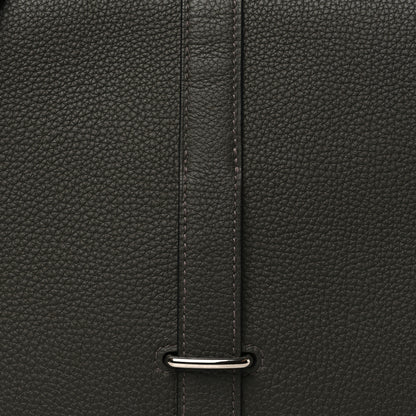 Hermes Togo Steve Light Messenger Vert De Gris 8 of 10