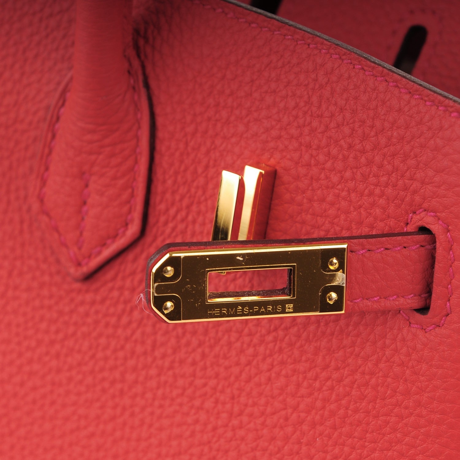 Hermes Togo Birkin 25 Geranium 10 of 25