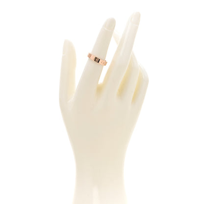 Cartier 18K Pink Gold Diamond 4mm LOVE Wedding Band Ring 52 6 2 of 4