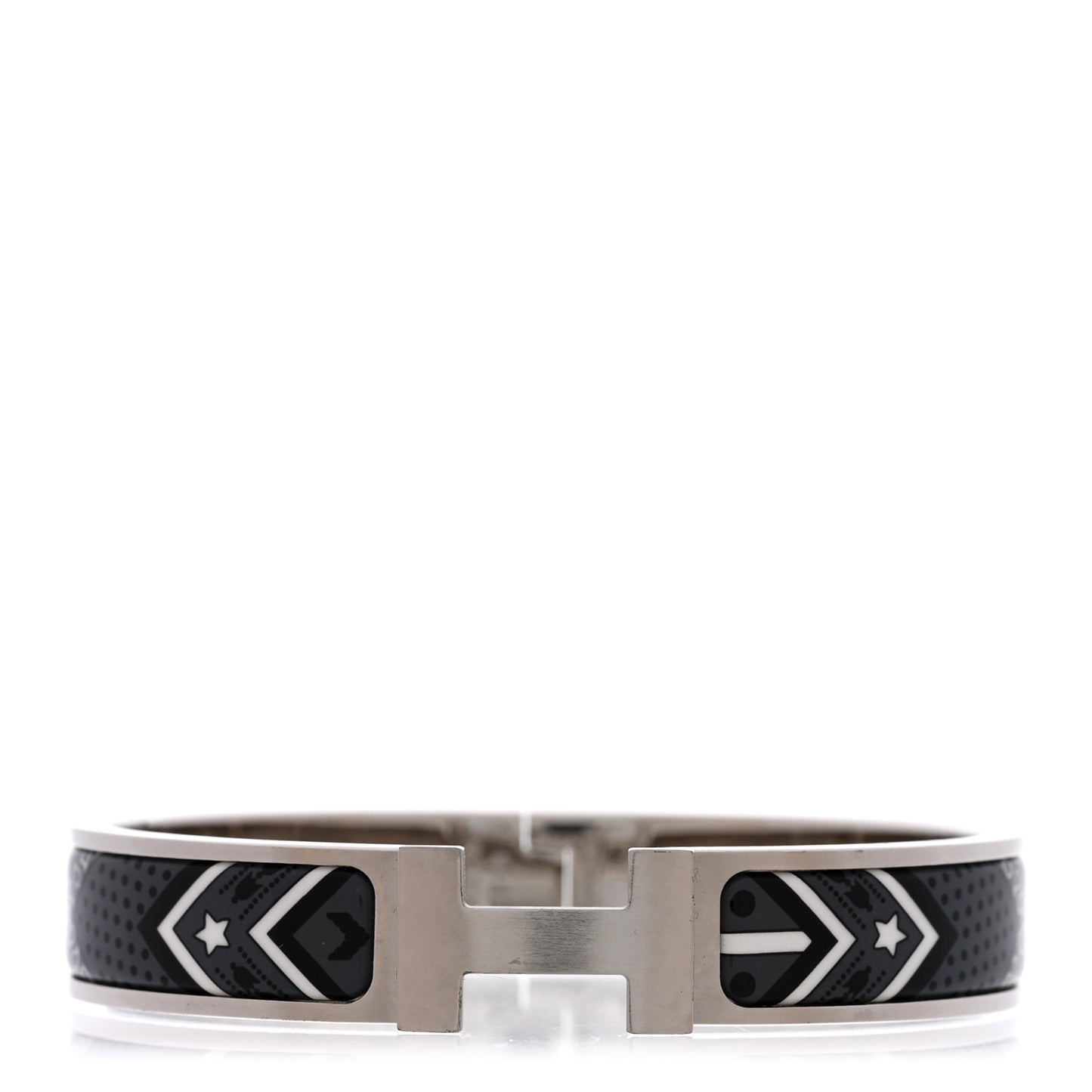 Enamel Bandana Narrow Clic Clac HH Bracelet T3 Grand Classique