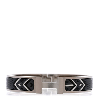 Hermes Enamel Bandana Narrow Clic Clac HH Bracelet T3 Grand Classique 1 of 6