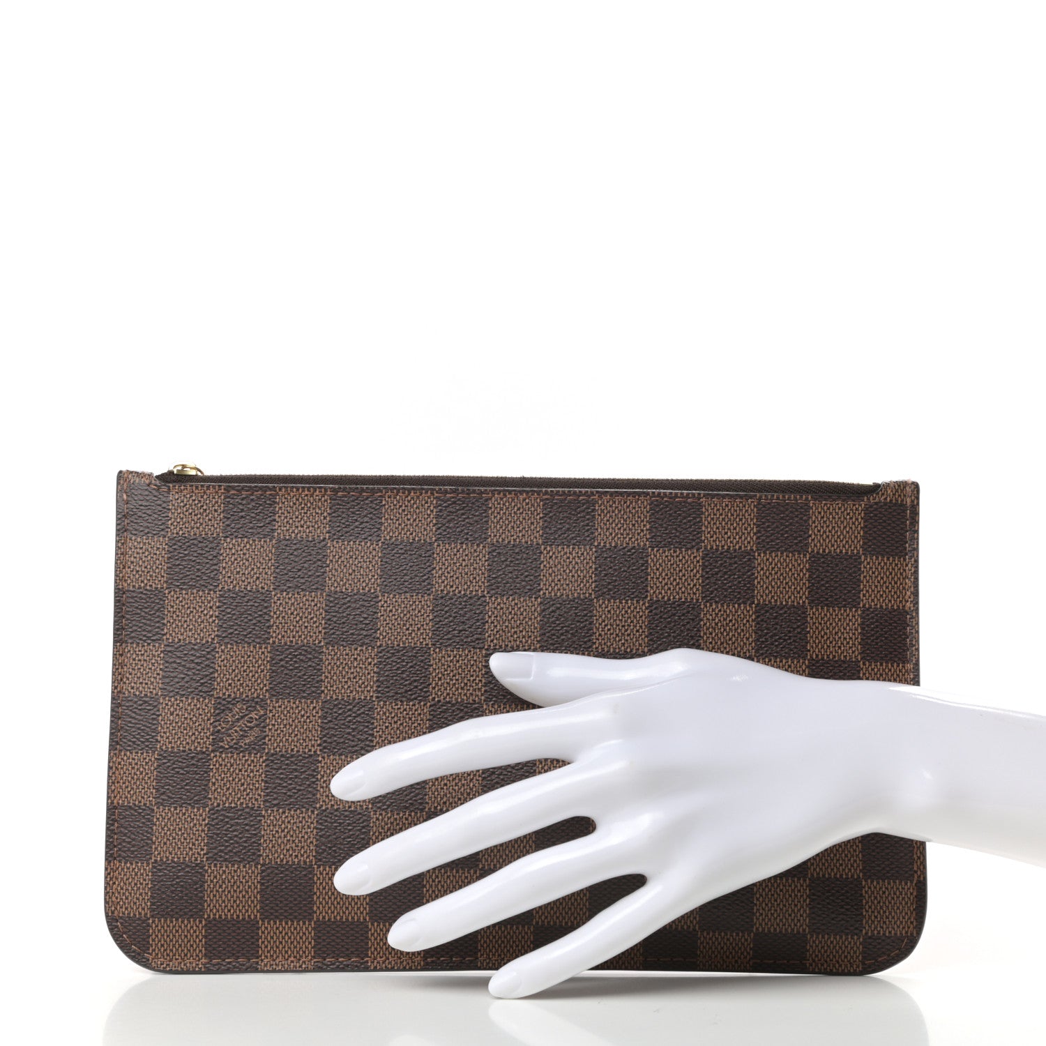 Louis Vuitton Damier Ebene Neverfull MM GM Pochette 2 of 6