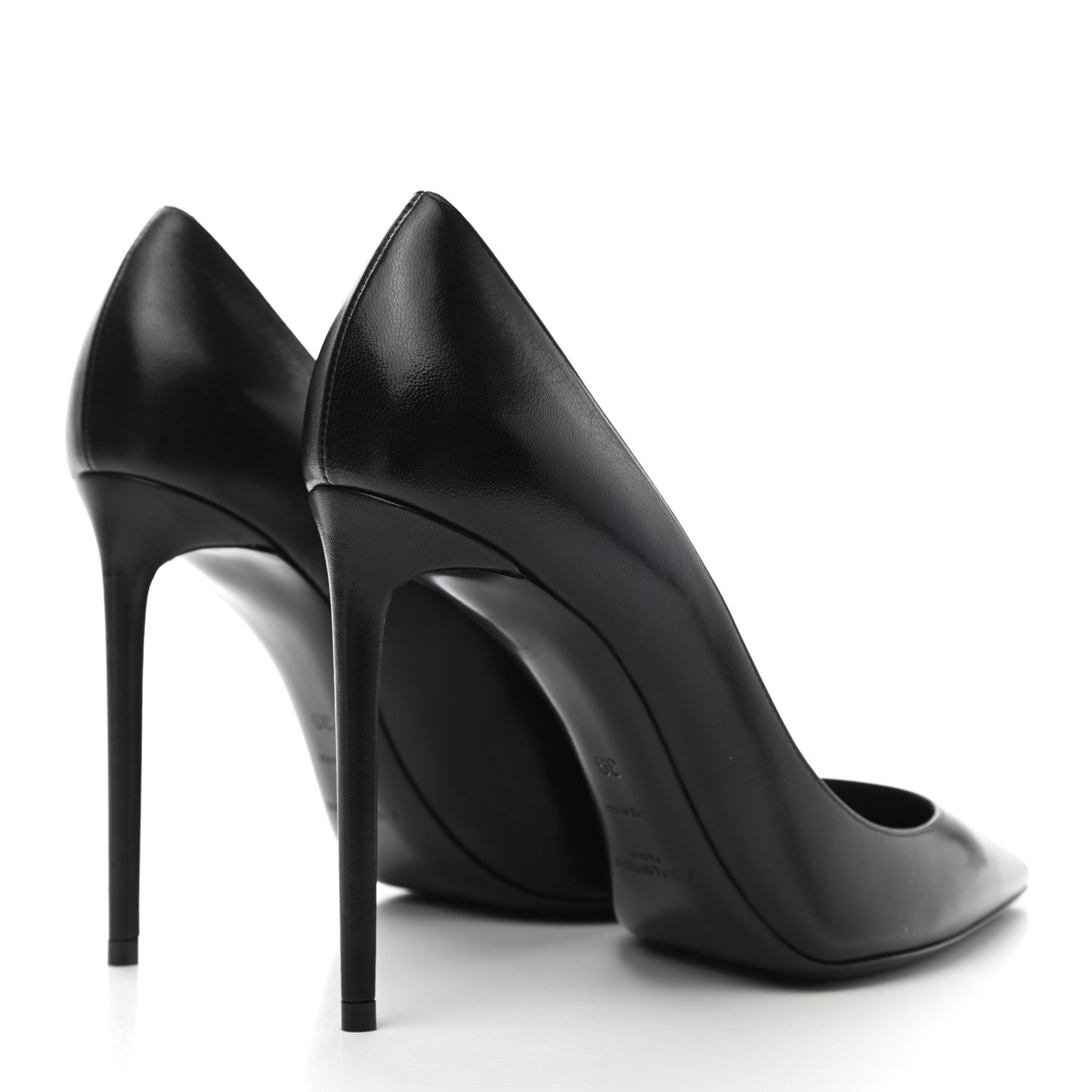 Calfskin Zoe 105 Pumps 39 Black