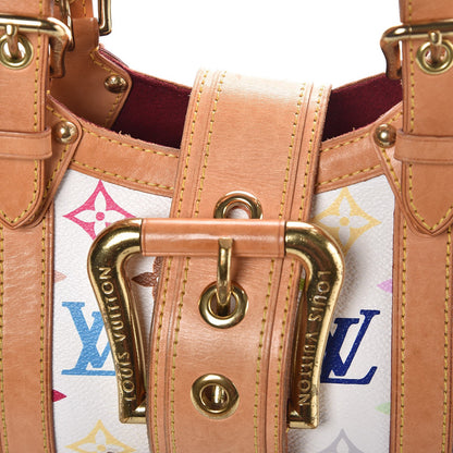Louis Vuitton Monogram Multicolor Theda GM White 9 of 10