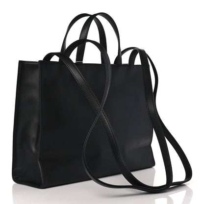 Telfar Vegan Leather Medium Shopping Bag Black 3 of 10