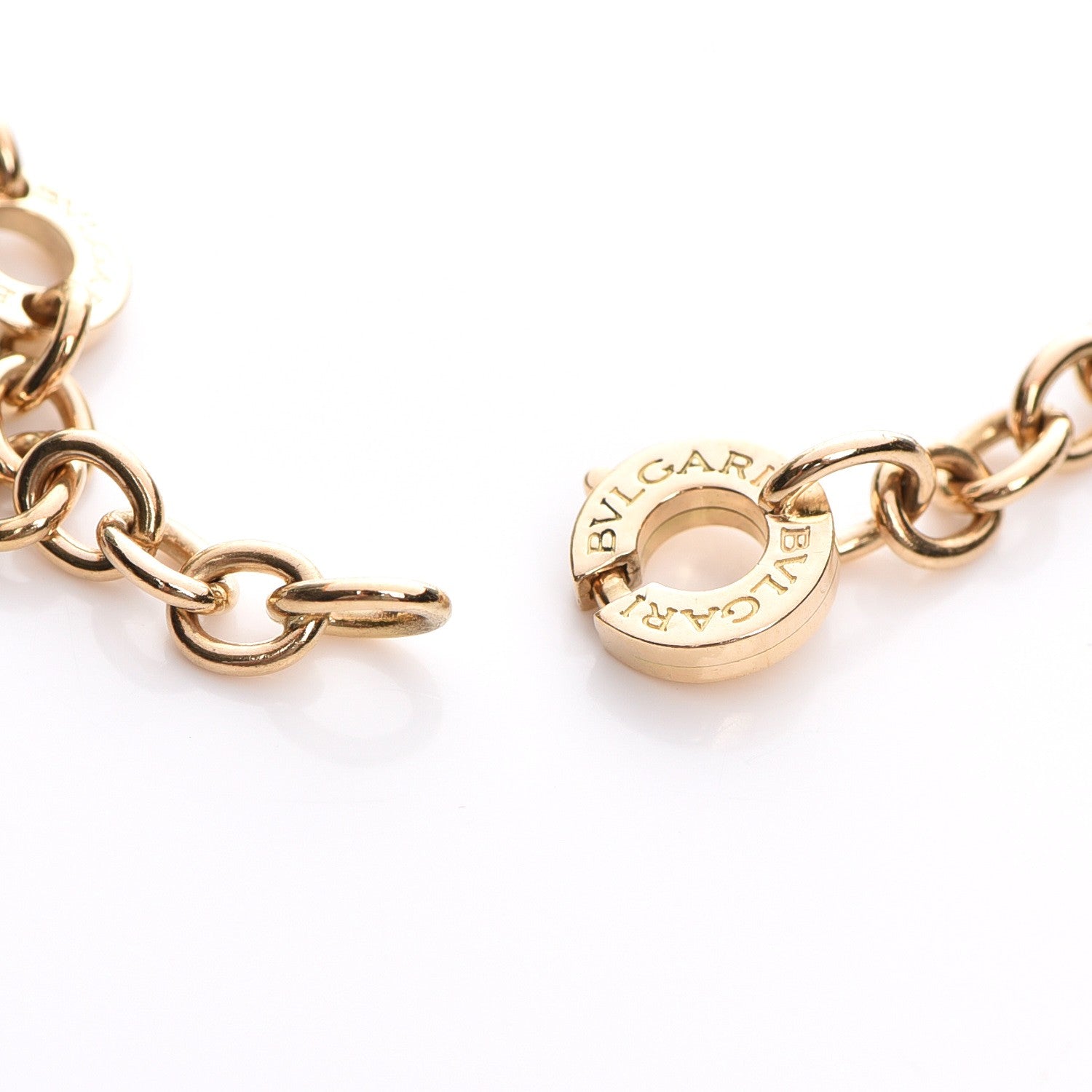 Bulgari 18K Yellow Gold BVLGARI BVLGARI Chain Bracelet 4 of 7