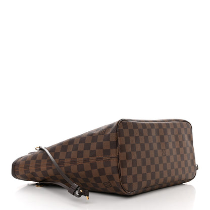 Louis Vuitton Damier Ebene Neo Neverfull MM Rose Ballerine 4 of 9