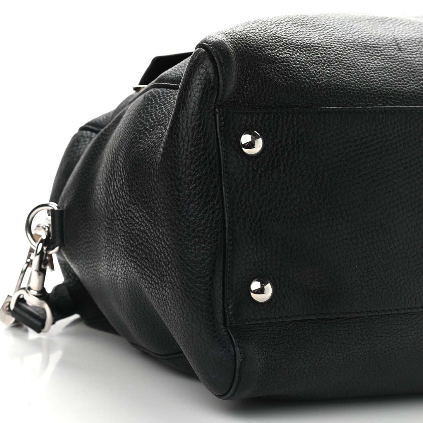 Pebbled Calfskin Soho Carry On Duffle Black