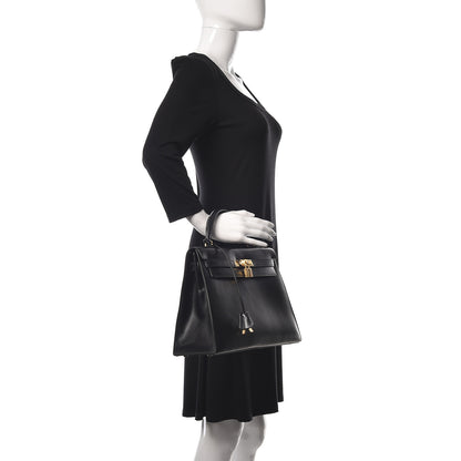 Hermes Box Kelly Sellier 32 Black 2 of 42