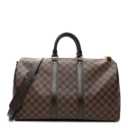 Louis Vuitton Damier Ebene Keepall Bandouliere 45 1 of 9