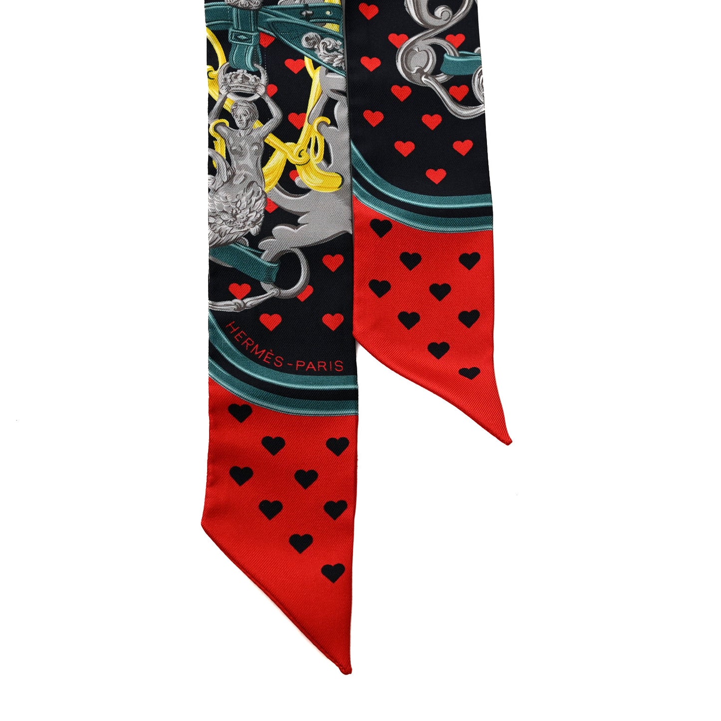 Silk Brides de Gala Love Twilly Caban Canard Rouge