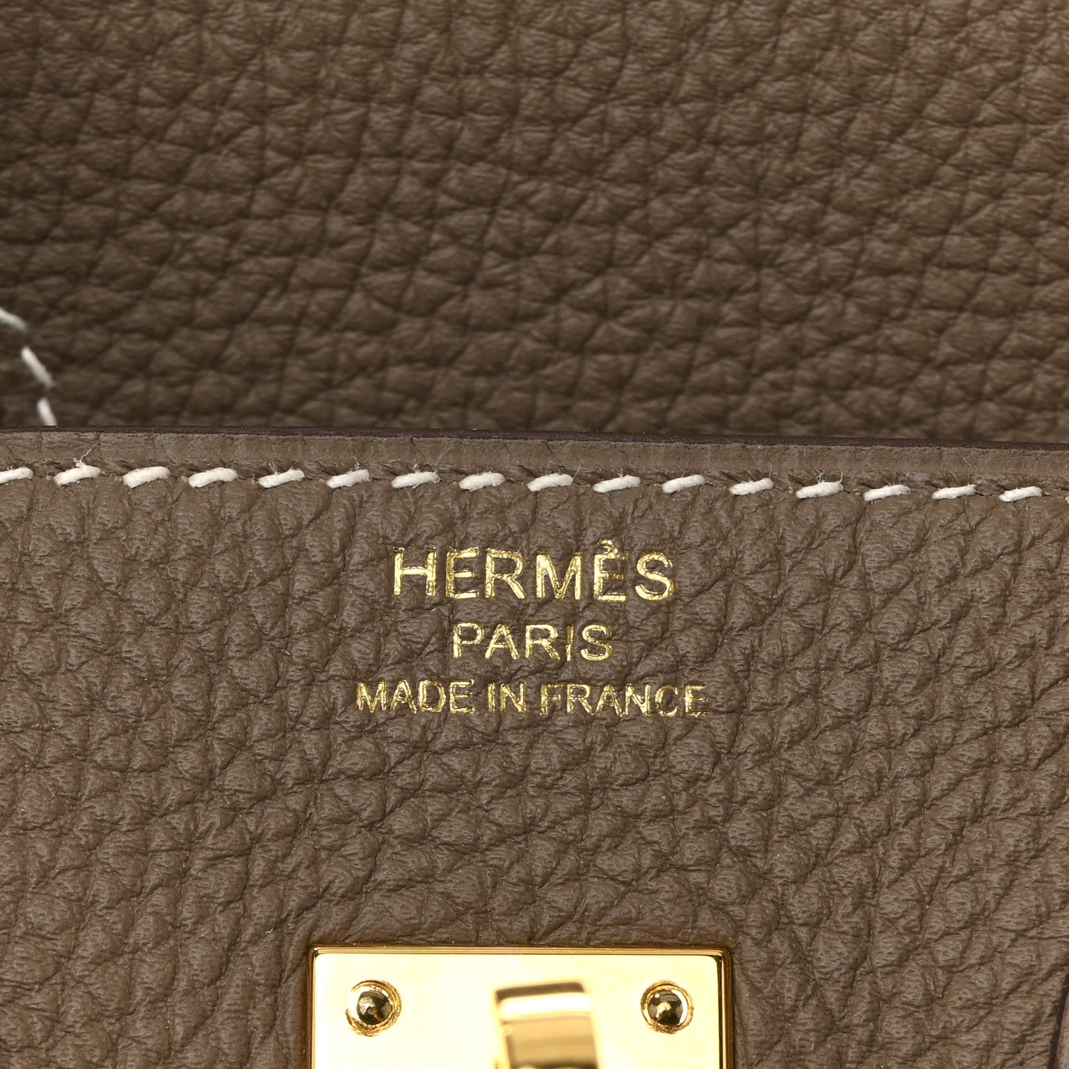 Hermes Togo Birkin 25 Etoupe 6 of 11