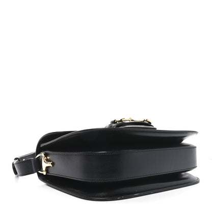 Gucci Azalea Calfskin Horsebit 1955 Shoulder Bag Black 4 of 10