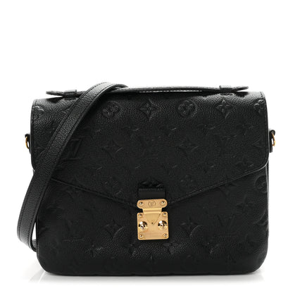 Louis Vuitton Empreinte Pochette Metis Black 1 of 12