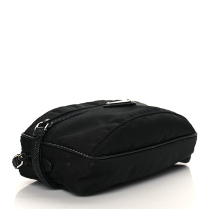 Prada Tessuto Nylon Saffiano Belt Bag Black 3 of 9
