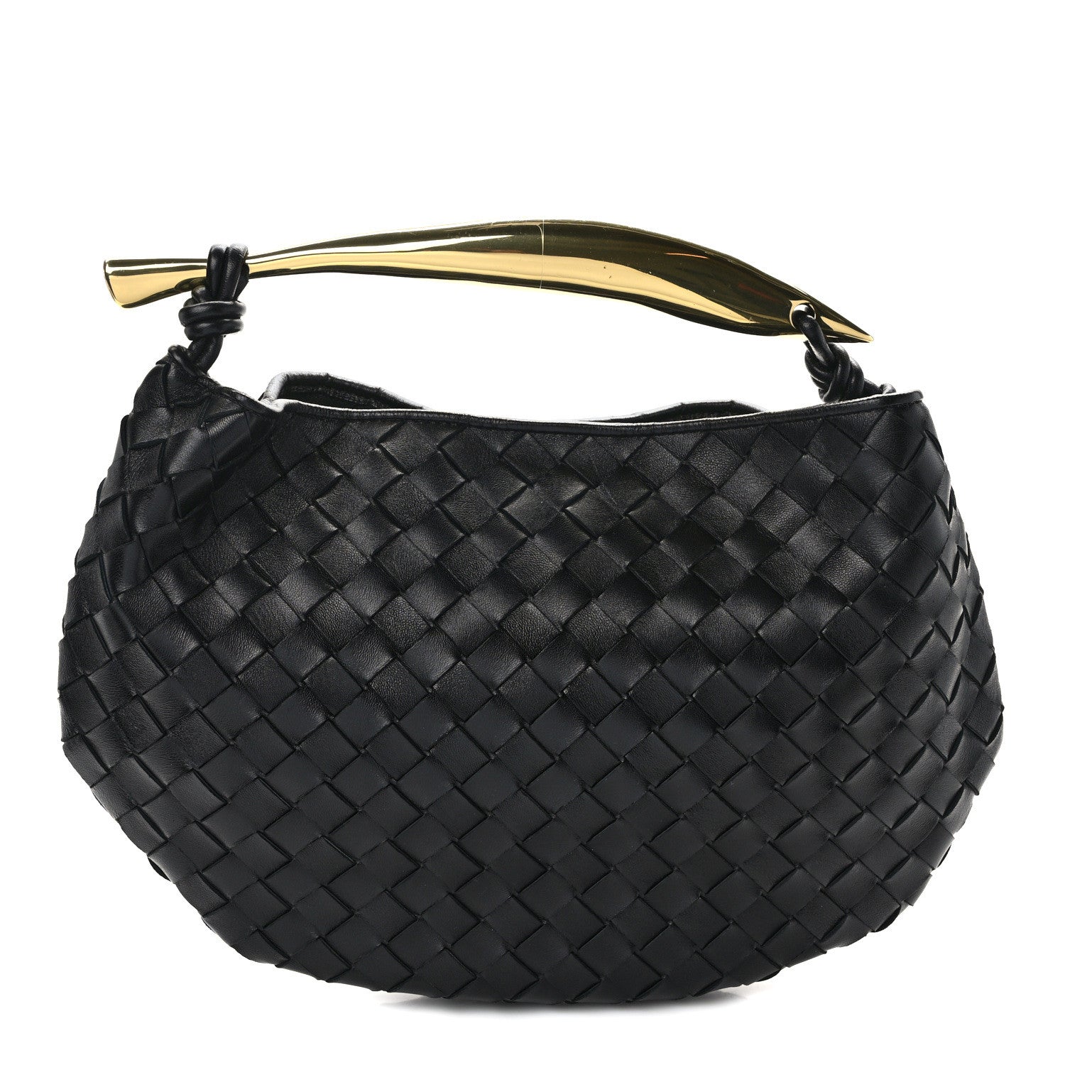 Bottega Veneta Nappa Intrecciato Sardine Bag Black 1 of 9