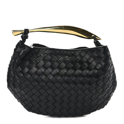 Bottega Veneta Nappa Intrecciato Sardine Bag Black 1 of 9