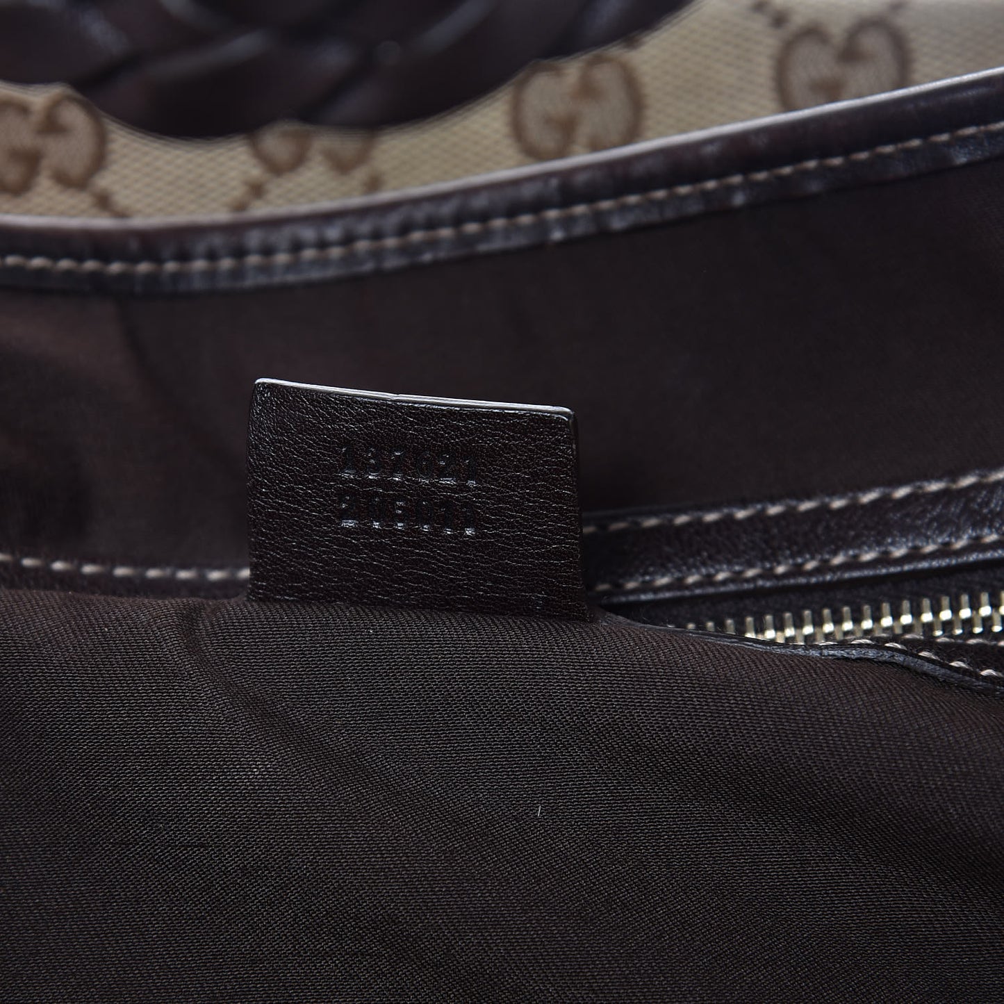 Monogram Medium Pelham Shoulder Bag Dark Brown