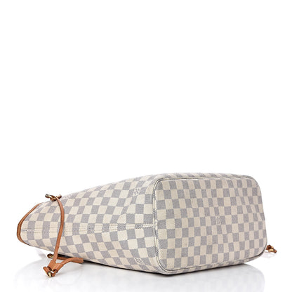 Louis Vuitton Damier Azur Neverfull MM 4 of 20