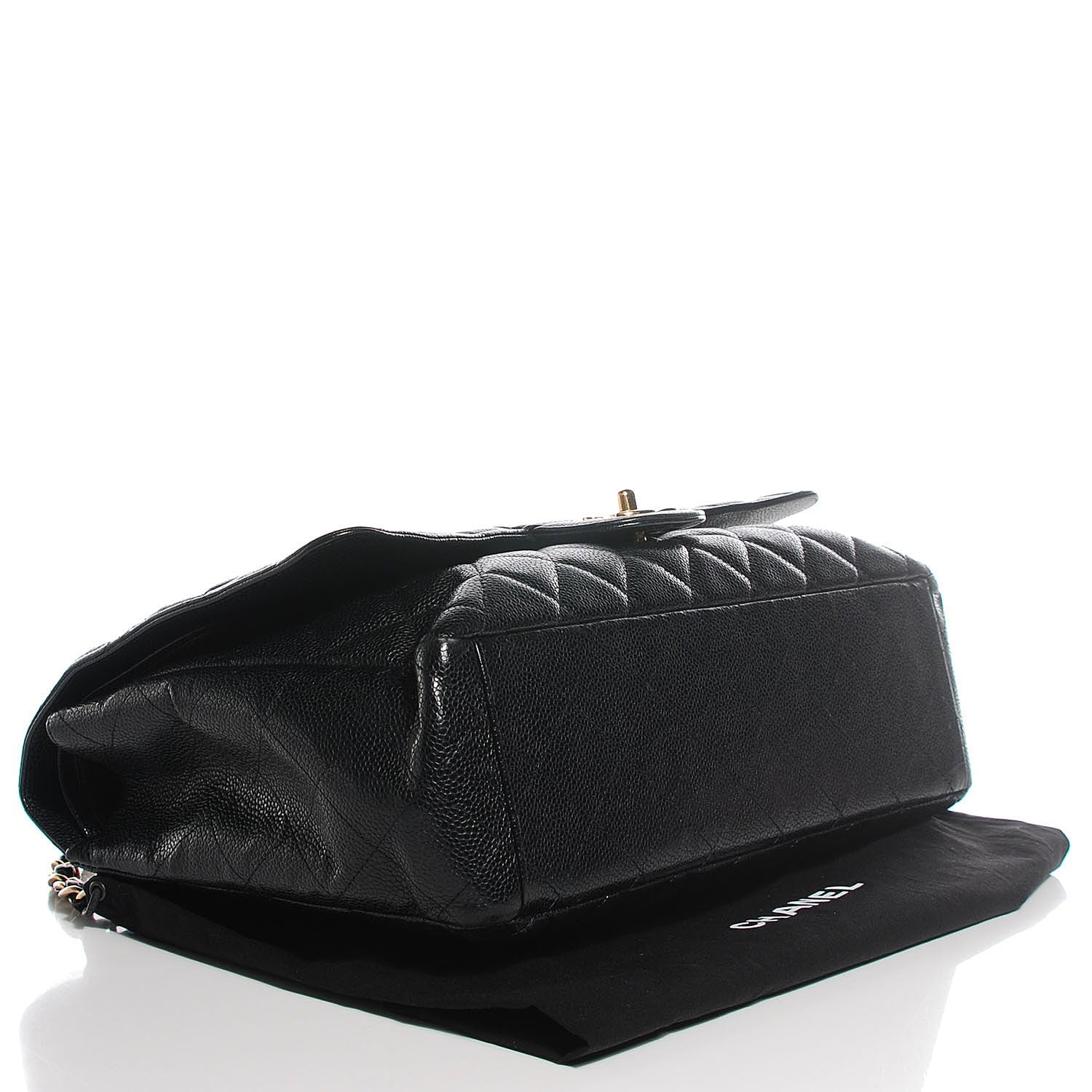 Chanel Caviar Quilted Maxi Double Flap Black 4 of 7