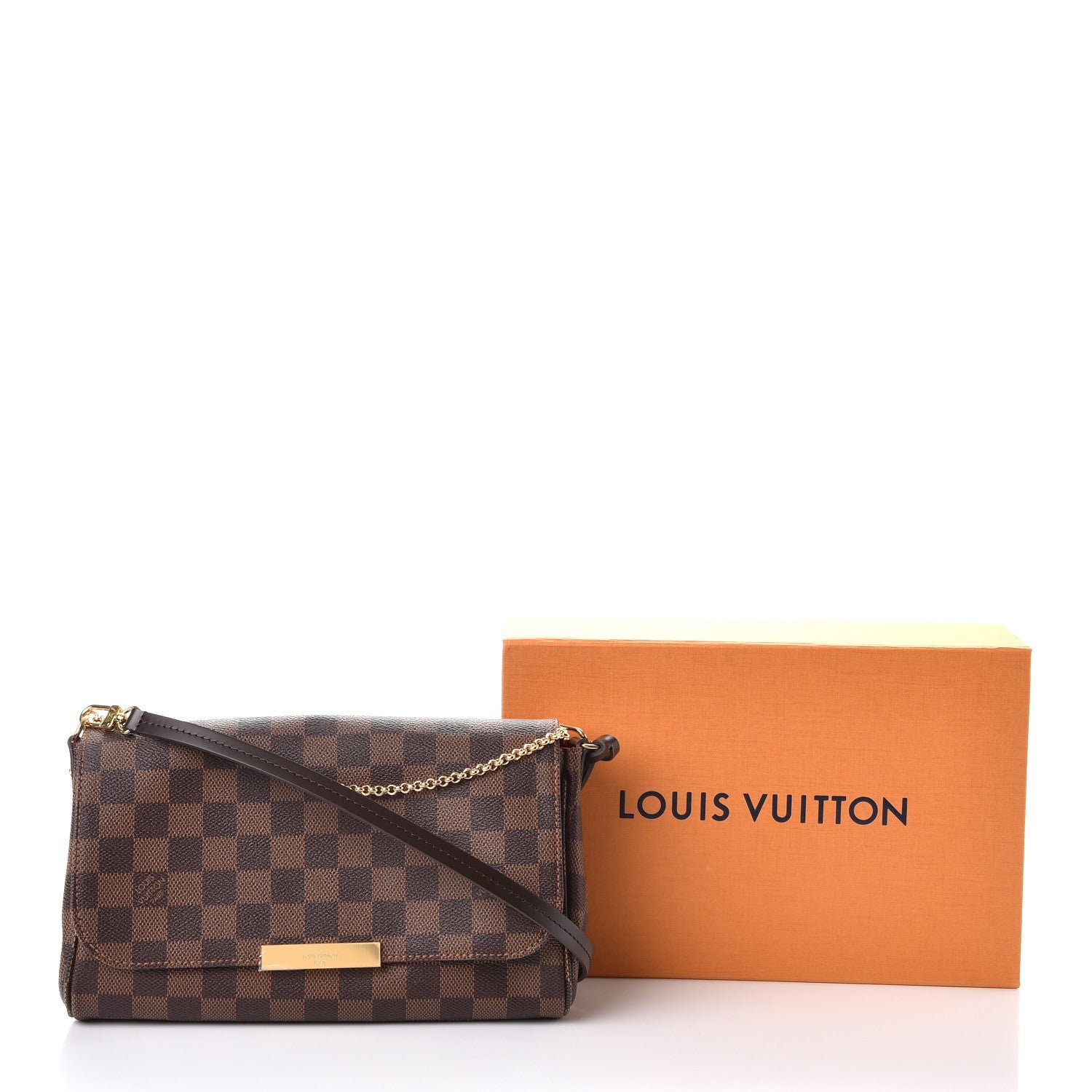 Louis Vuitton Damier Ebene Favorite MM 9 of 9