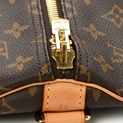 Louis Vuitton Monogram Keepall Bandouliere 55 7 of 10