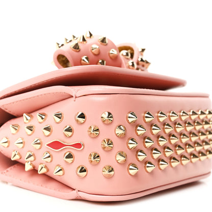 Christian Louboutin Calfskin Spikes Mini Sweety Charity NV Crossbody Bag Ronsard 8 of 9