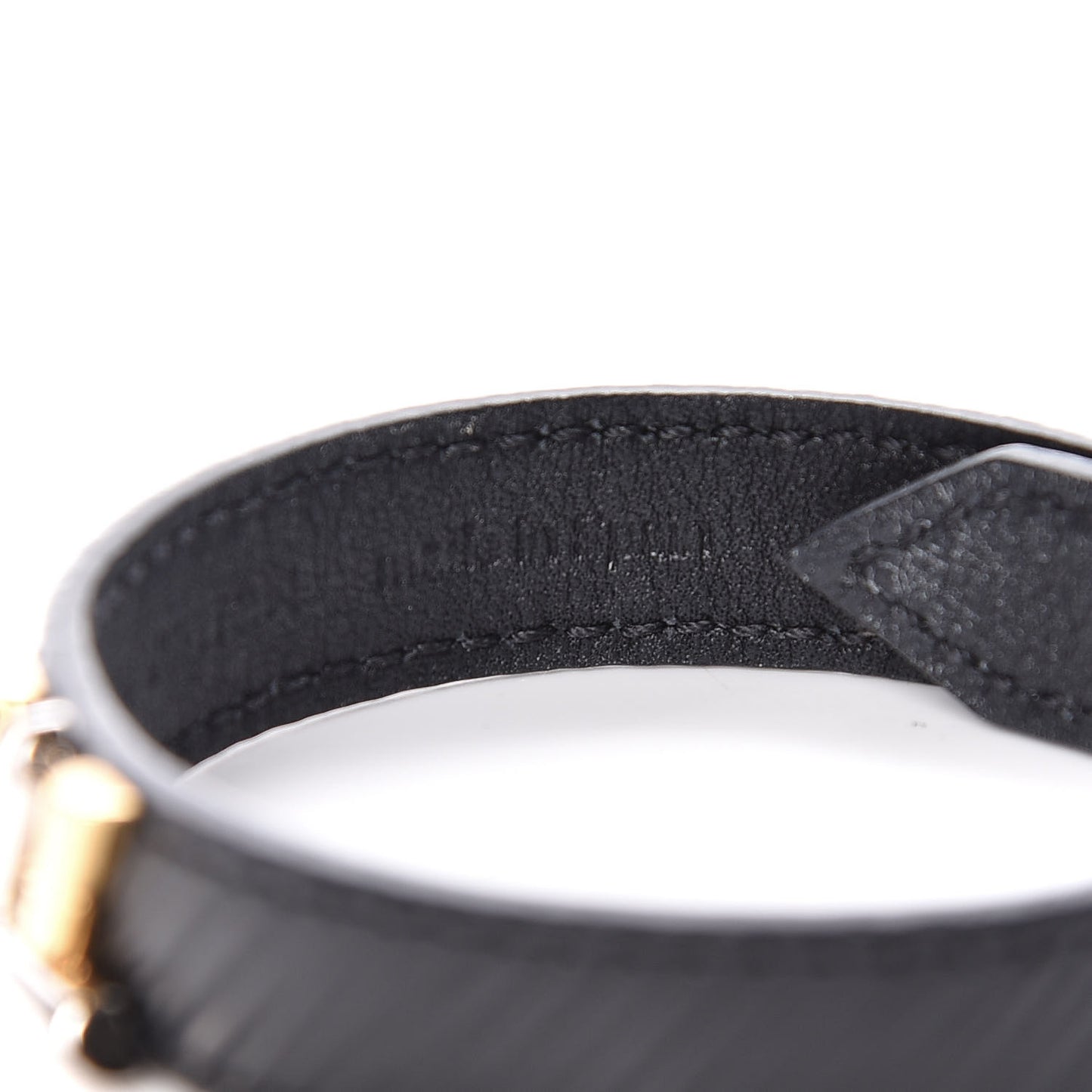 Epi Twist It Bracelet 19 Black