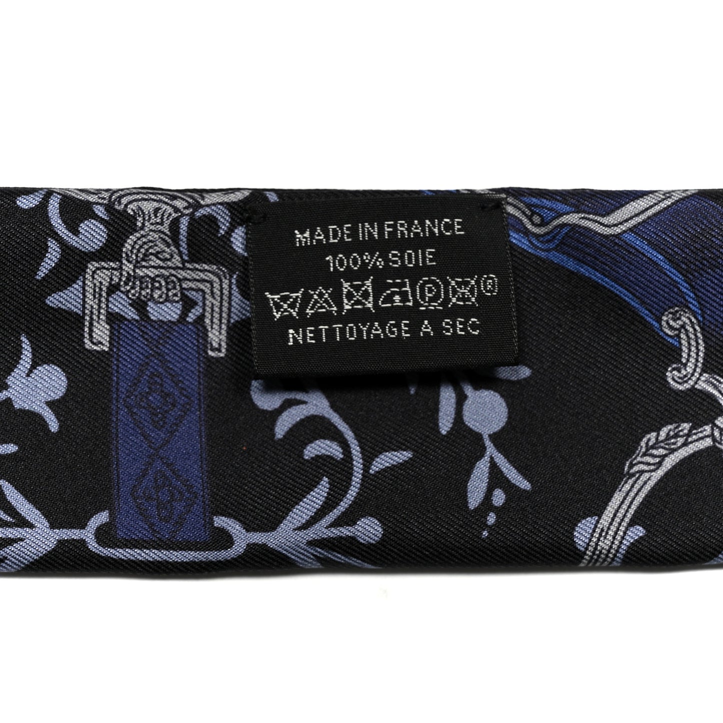 Silk Etriers Remix Twilly Black Ciel Argent