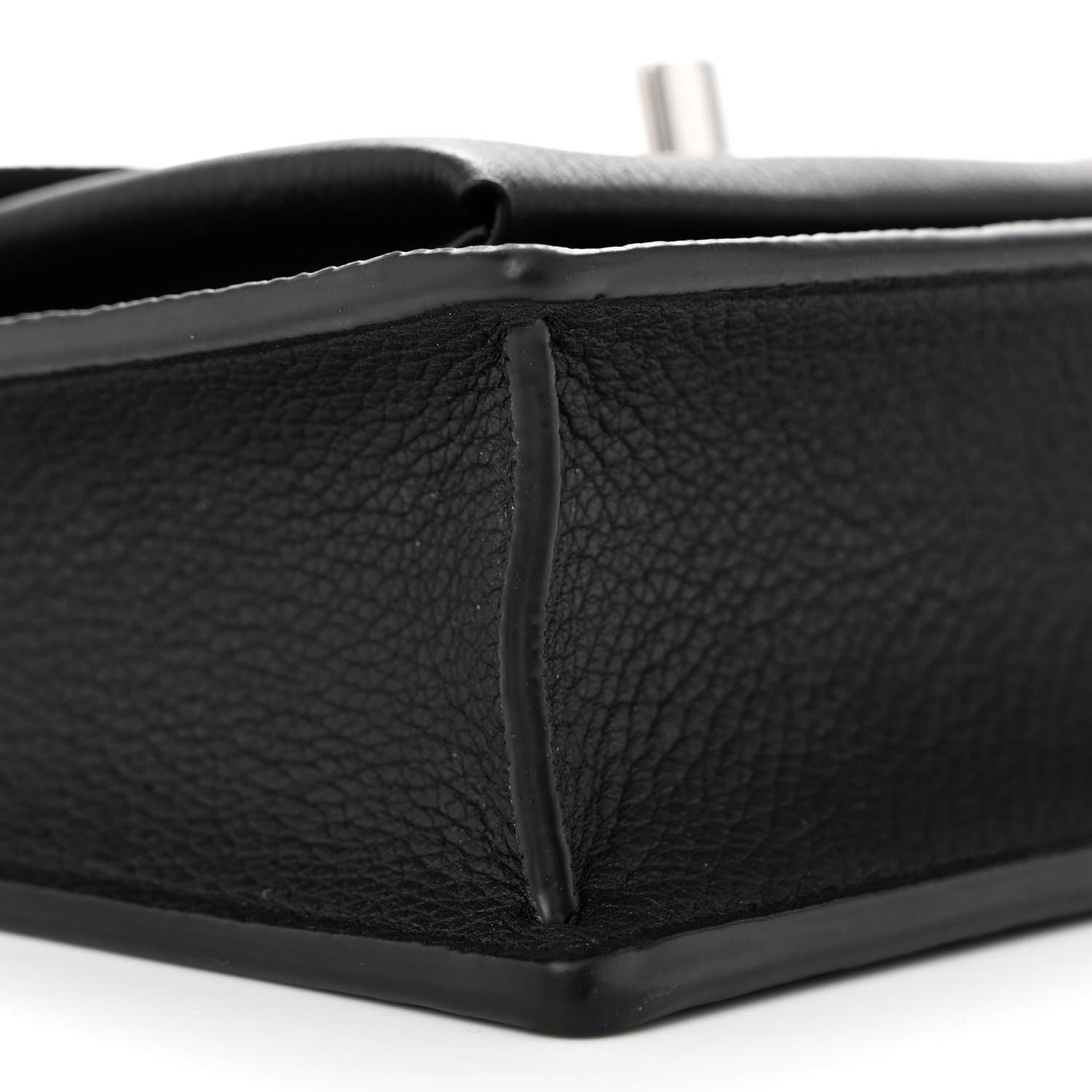 Louis Vuitton Soft Calfskin My Lockme Chain Pochette Black 8 of 11