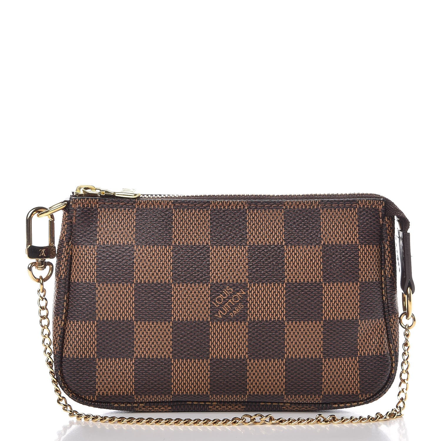 Louis Vuitton Damier Ebene Mini Pochette Accessories 1 of 6