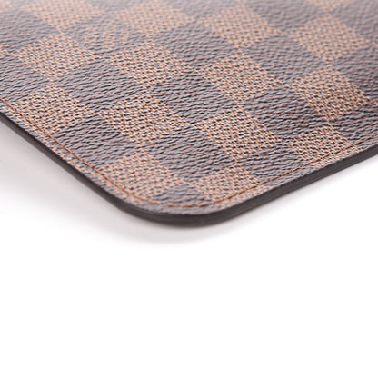 Louis Vuitton Damier Ebene Neverfull MM GM Pochette 8 of 9