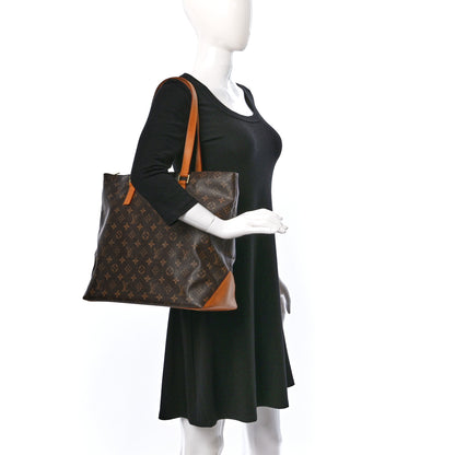 Louis Vuitton Monogram Cabas Mezzo 2 of 8