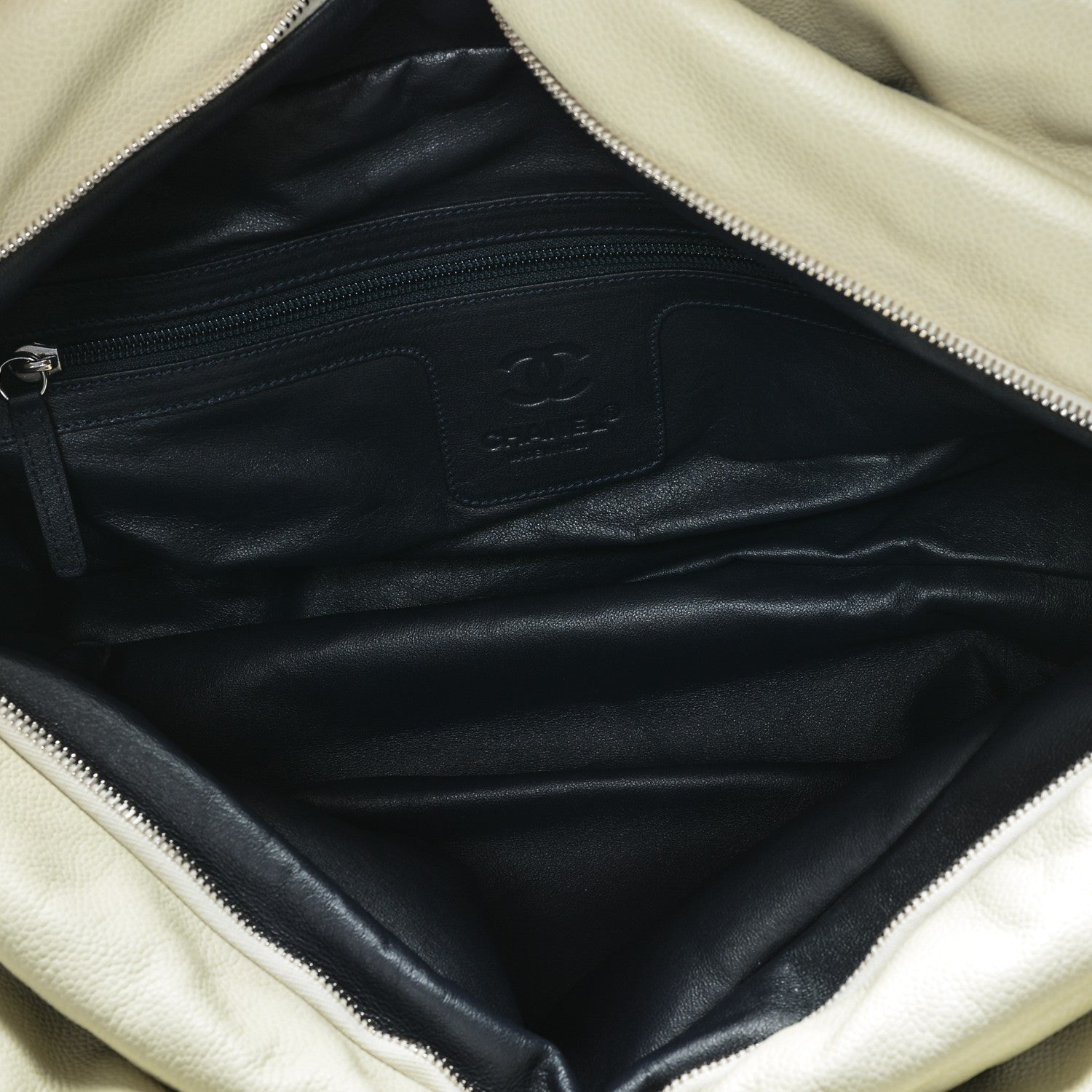 Chanel Caviar Quilted Large Coco Cocoon Tote Dark White 5 of 7