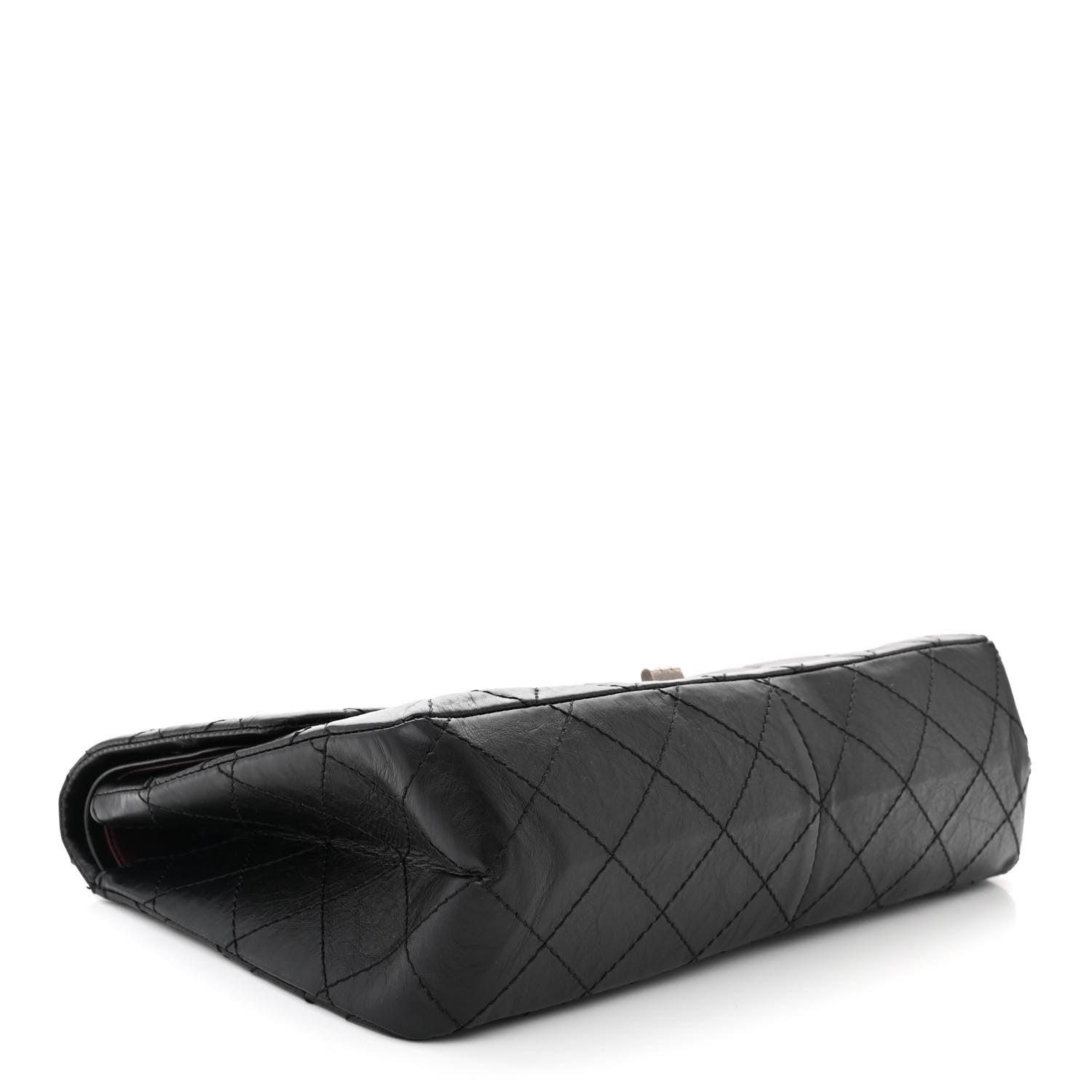 Chanel Aged Calfskin Quilted 2.55 Reissue 227 Flap Black 4 of 11