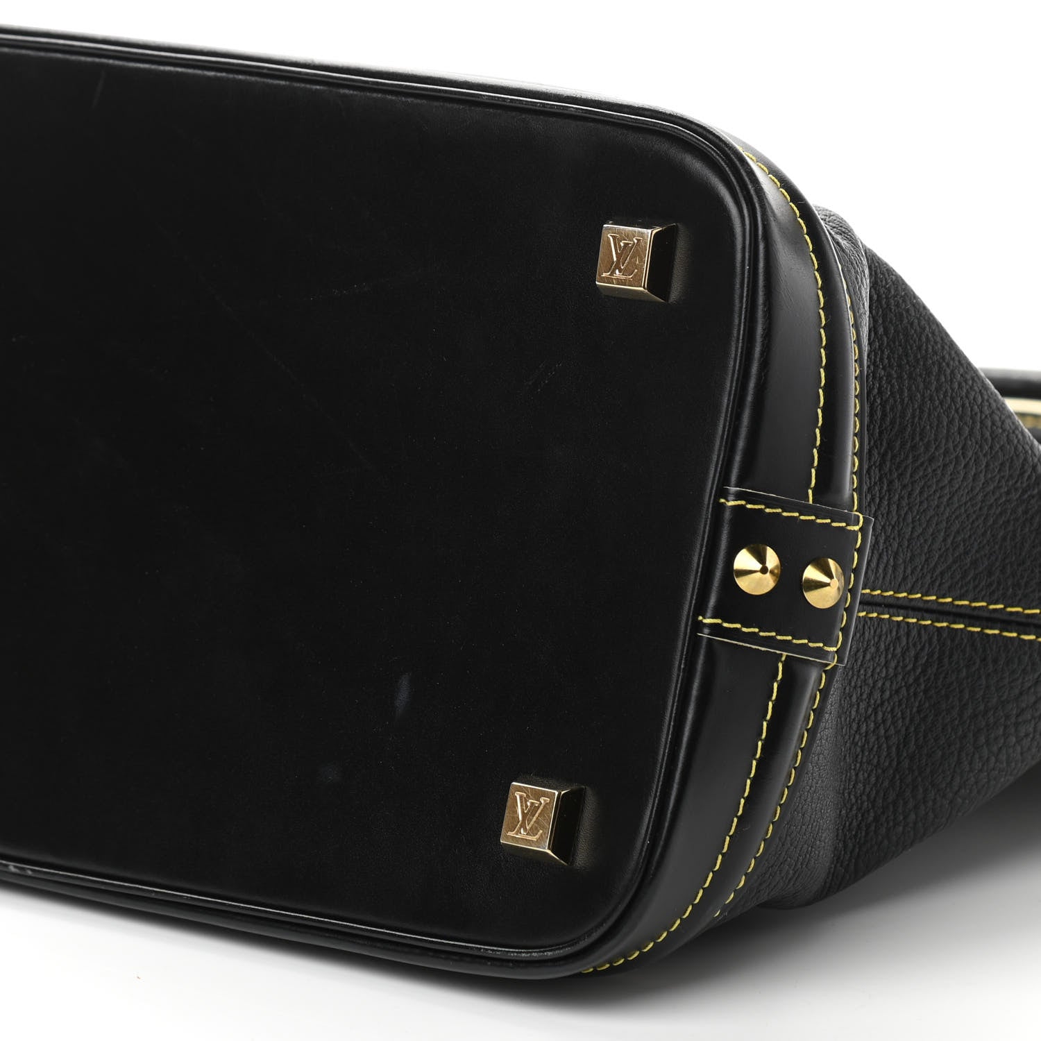 Louis Vuitton Suhali Lockit MM Black 9 of 11