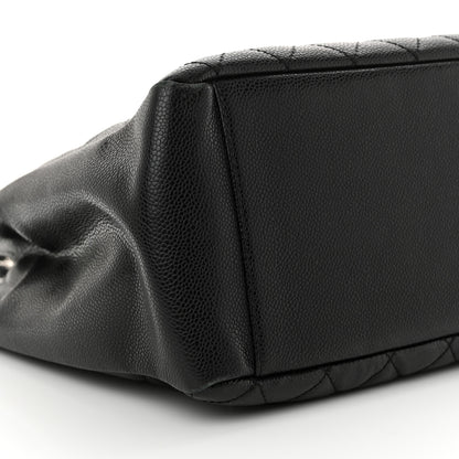 Chanel Caviar Quilted Grand Shopping Tote GST Black 9 of 12