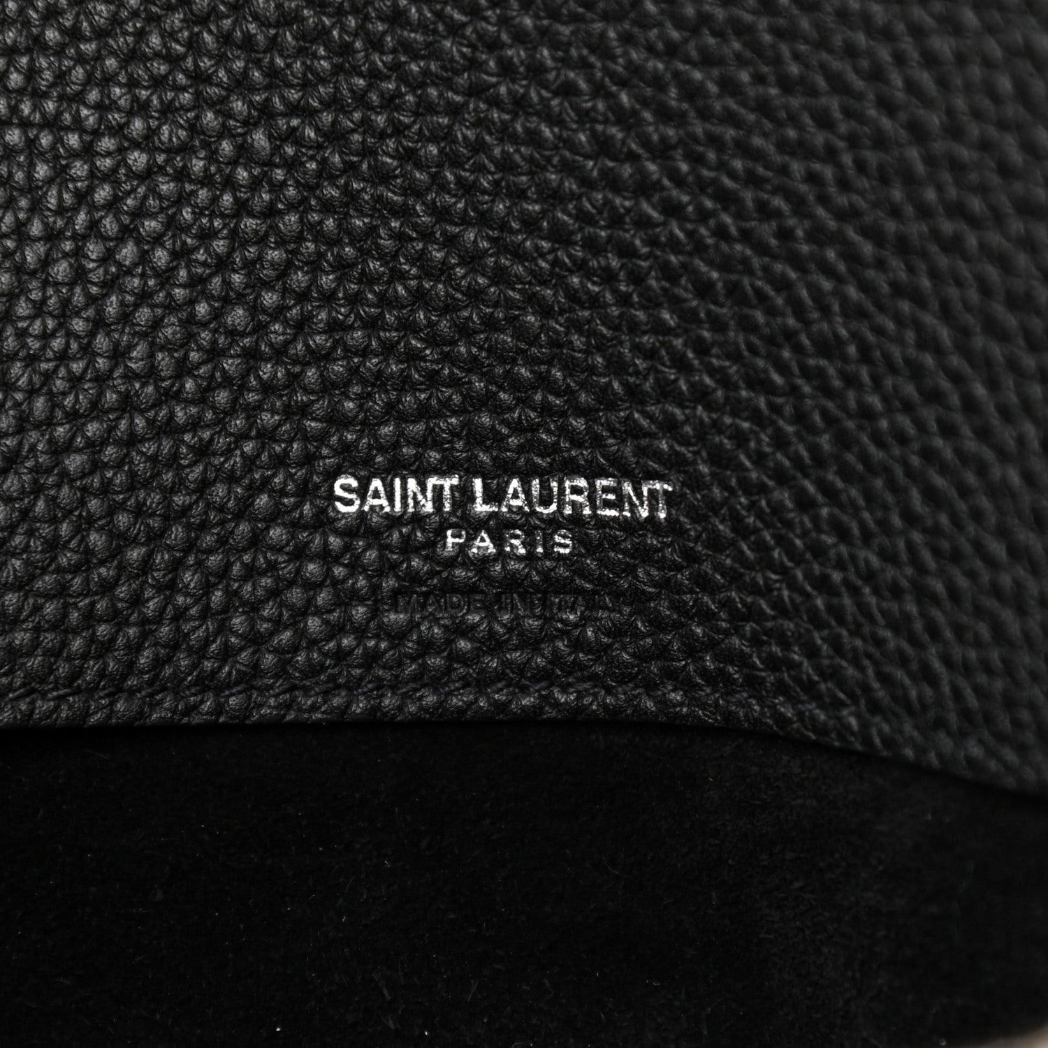 Saint Laurent Grained Calfskin Large Souple Sac De Jour Black 6 of 14