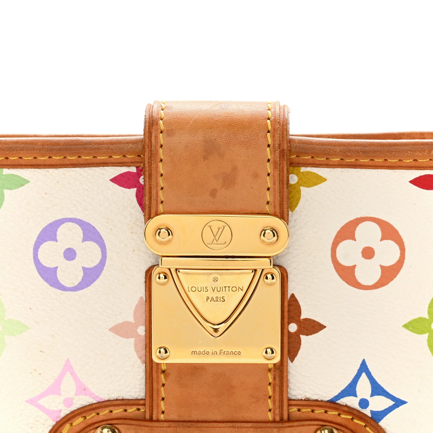 Monogram Multicolor Shirley White