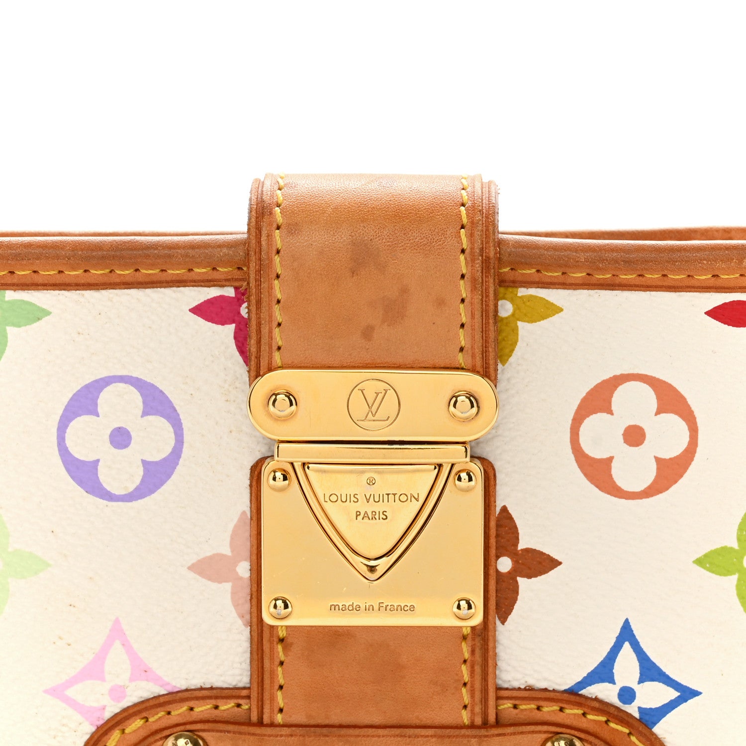 Louis Vuitton Monogram Multicolor Shirley White 7 of 16