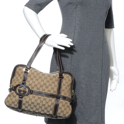 Gucci Monogram Royal Shoulder Bag Ebony 2 of 7