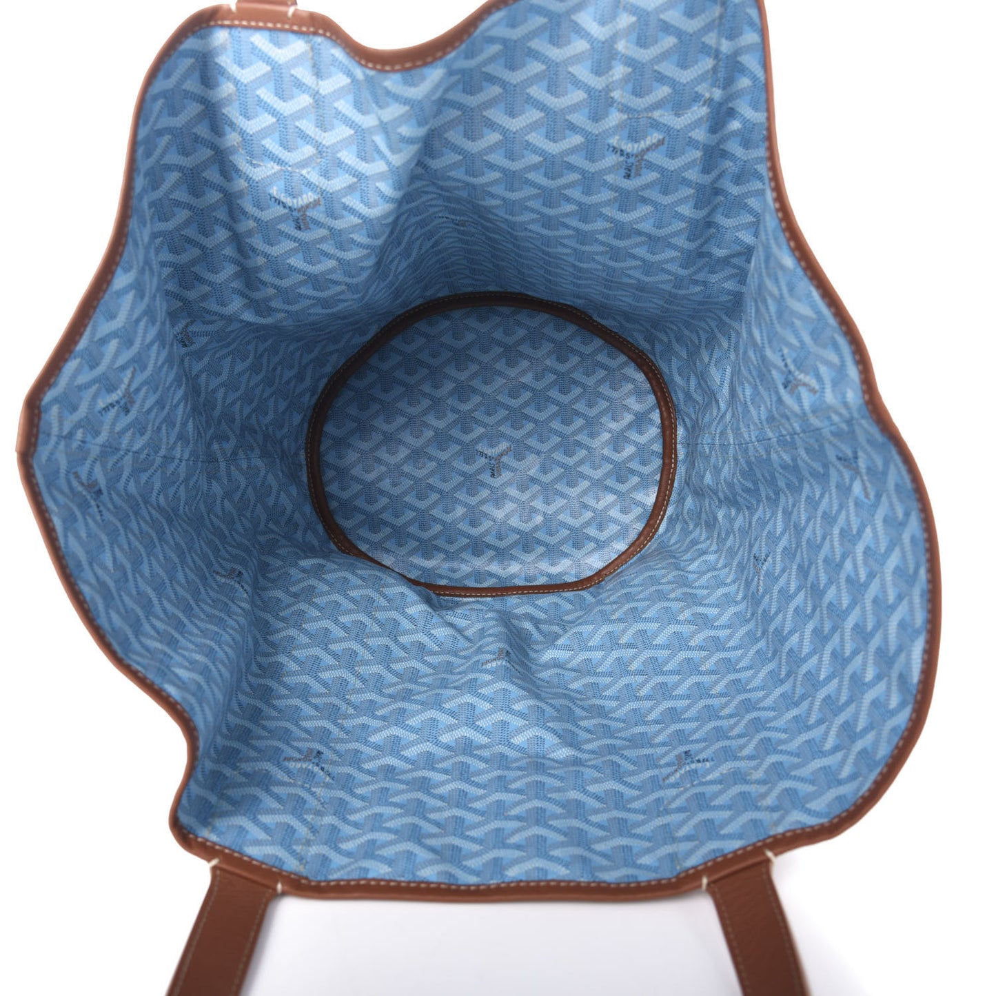 Goyardine Reversible Belharra Light Blue