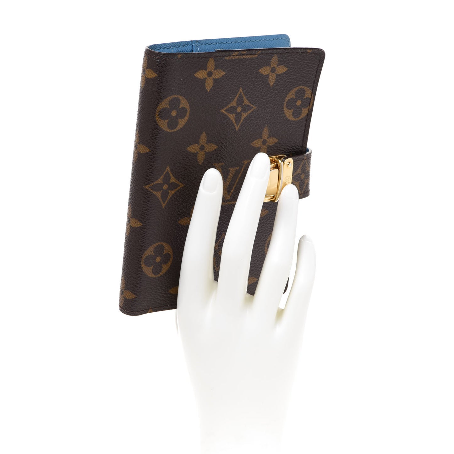 Monogram Koala Small Ring Agenda Cover Blue