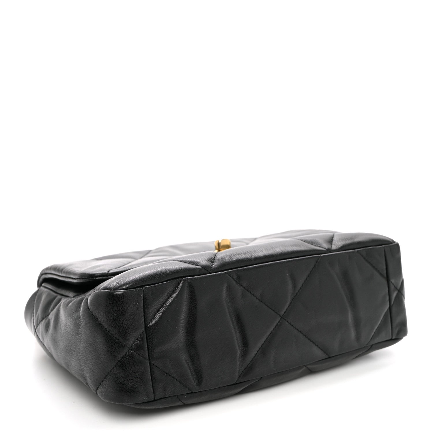 Chanel Goatskin Quilted Medium Chanel 19 Flap Black 4 of 10