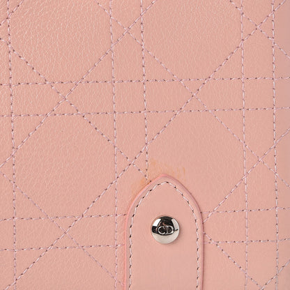 Christian Dior Calfskin Cannage Tote Rose Clair 9 of 15