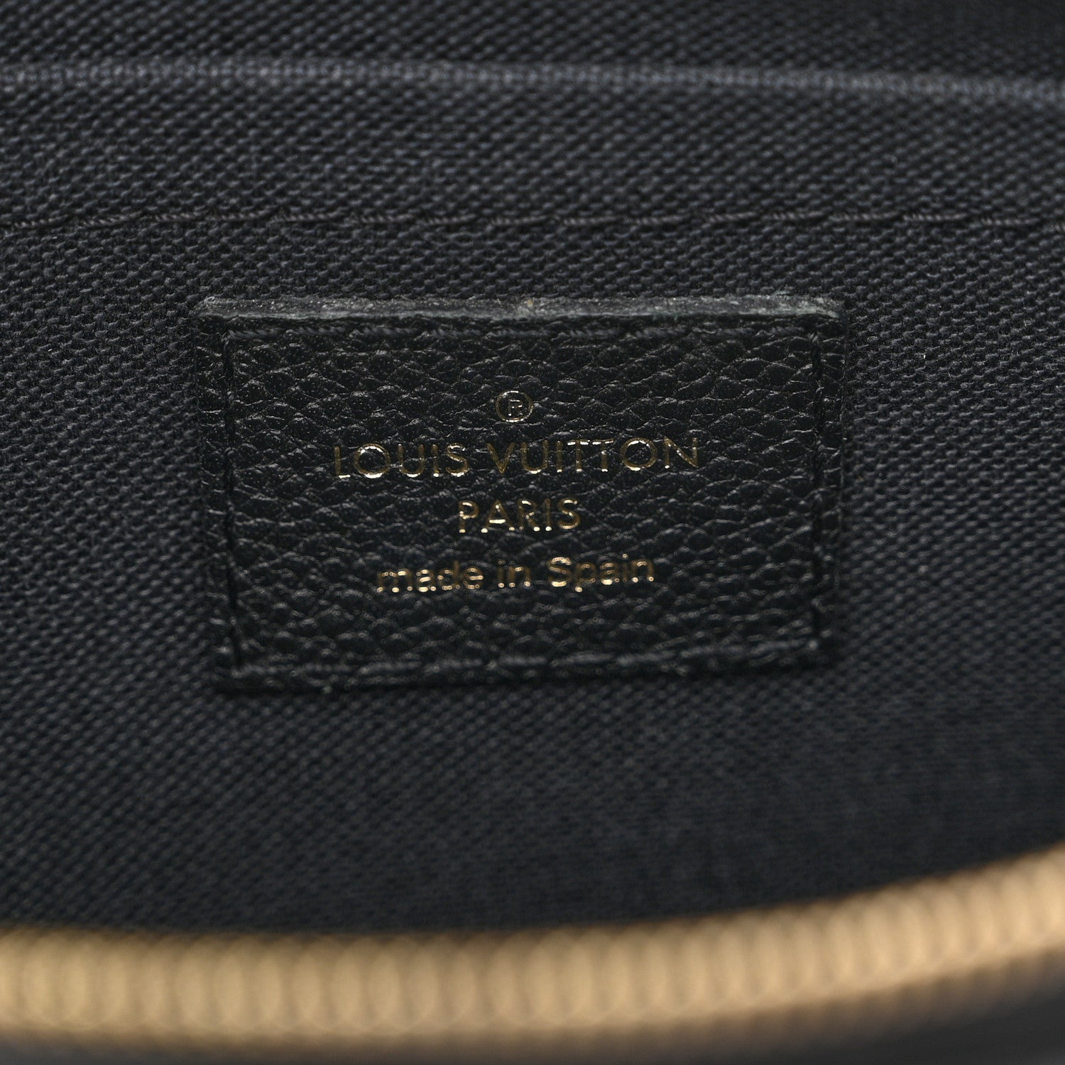 Louis Vuitton Monogram Pallas Clutch Black 7 of 11