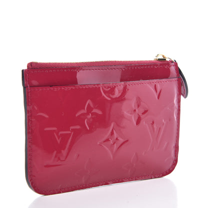 Louis Vuitton Vernis Key Pouch Rose Indien 3 of 7