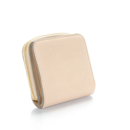 Chloe Calfskin Drew Square Wallet Cement Pink 3 of 8